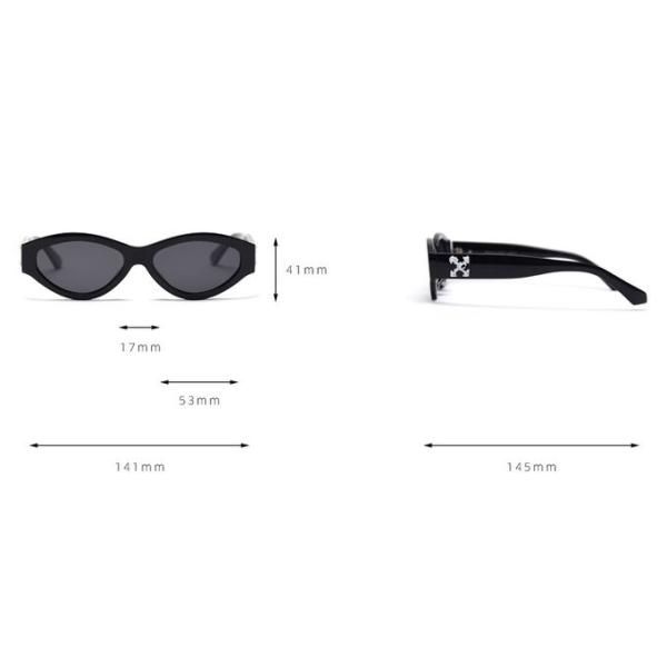 Little Cat Eyes PC Sunglasses UV400 141MM Trendy For Women 2021