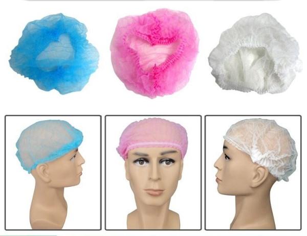 Automatic 24 Inches Disposable Bouffant Cap Making Machine