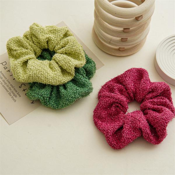 influencers red black ins Scrunchie bun hair adornment ponytail senior sense scrunchie spot accessories wholesale