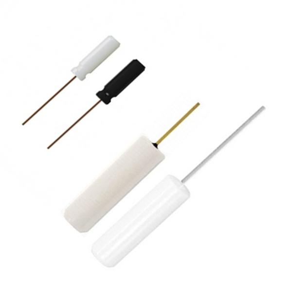 200um 300um 400um 600um FC Zirconia Ferrule Cerâmica Dispositivos de fibra óptica para personalização de conectores