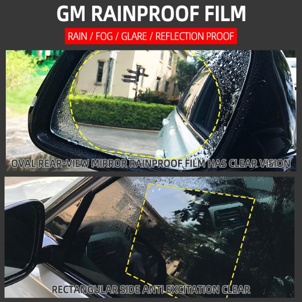 Anti Fog Car Window Film Waterproof Rain Proof Window Mirror Film PET Plastic Protection Film