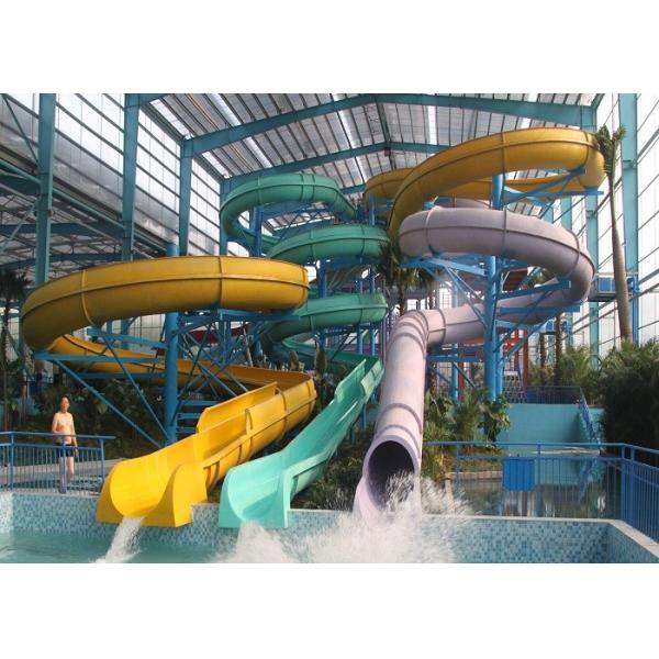 Adult Body Tube Water Slide / Aqua Park Equipment 3 Years Warranty