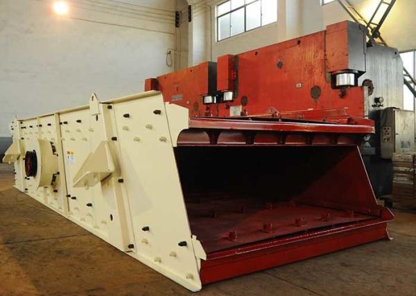 CE ISO Circular Vibrating Screen Machine 200 TPH For Aggregate Coal Grave for Railway ballast