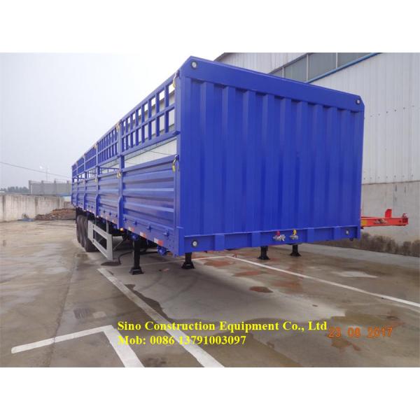 3 трейлера груза цапф сверхмощных Семи с загрузкой 50т бортовой доски максимальной