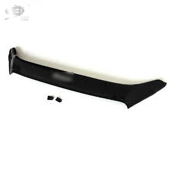 Bright Black Bonnet Chip Protectors , PMMA Auto Hood Guard