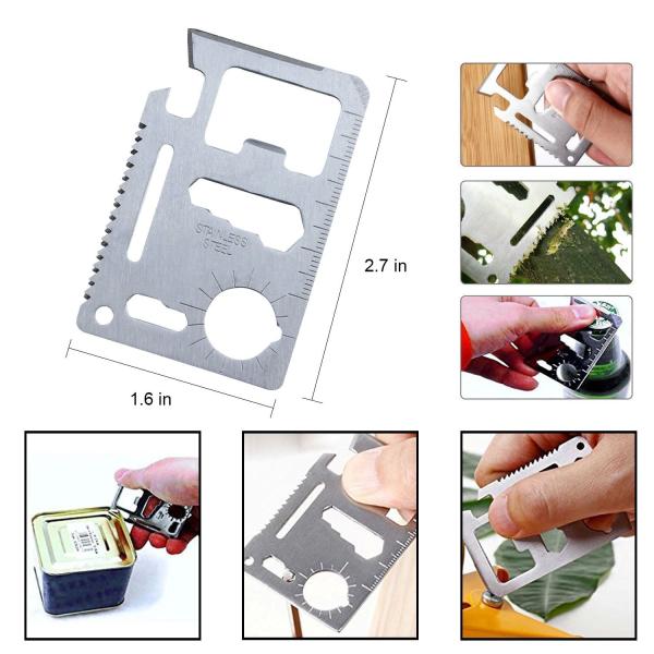 Professional 10 in 1 Emergency Outdoor Survival Tools for Outdoor Traveling, Hiking , Camping