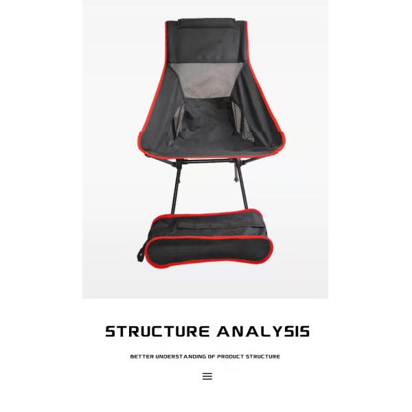 Heavy Duty Folding Camping Chair Support Steel Frame Fishing For Adults Beach Wheels