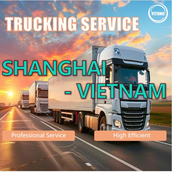 Trucking Freight From Shanghai To Vietnam