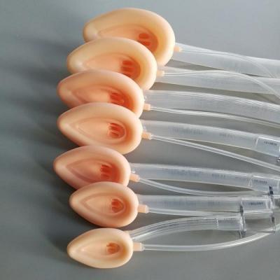 Via aérea laríngea da máscara do padrão reusável do silicone, com preço de fábrica da barra