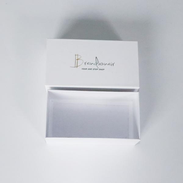 Calendaring Varnishing 10x8x3'' 2mm White Lid And Base Boxes