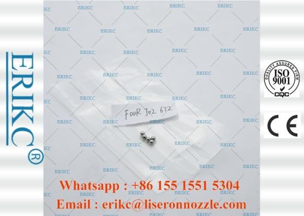 ERIKC FOORJ02672 fuel pump bosch injection repair ball FOOR J02 672 common rail Solenoid valve ball F OOR J02 672