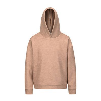 Hoodie desproporcionado do pulôver da crista do homem de Terry Cloth Hoodie Perfomance Sweatshirt