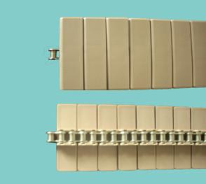 SS843-k137  Straight running plastic plate top conveyor chains stainless steel base link chains pitch 12.7mm