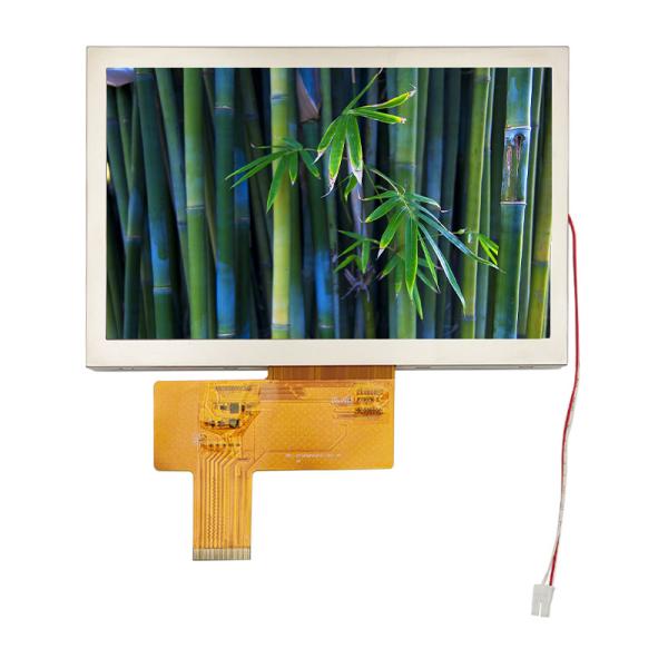 7 Inch Wide Temperature LCD 800x480 IPS TFT Screen With LVDS Interface