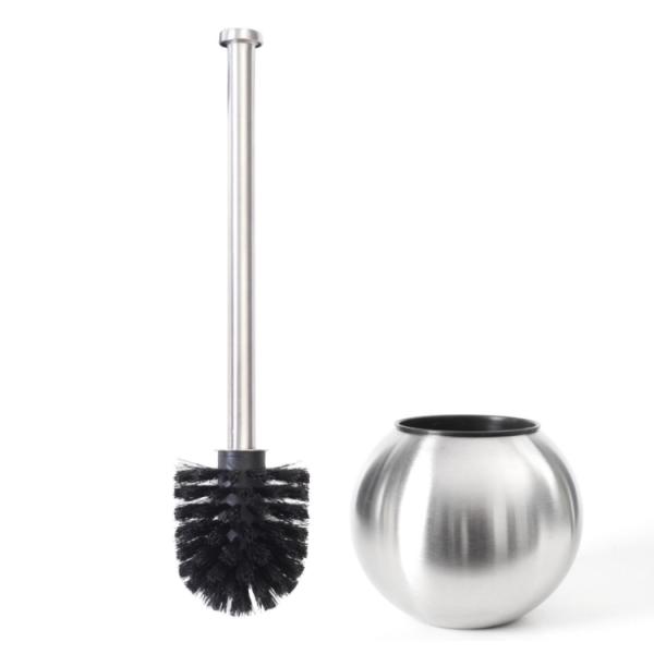 Long Handle Toilet Brush And Holder / Stainless Steel Toilet Bowl Brush