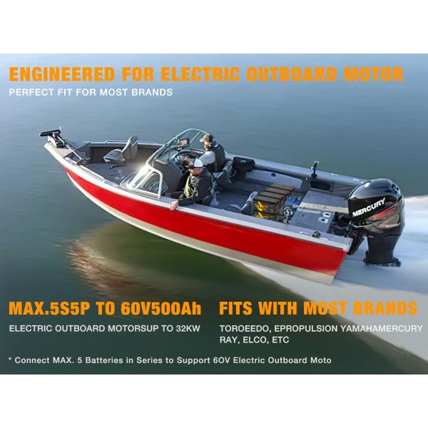 Специализированный аккумулятор Lifepo4 12V 24V 36V 48V 60V Литий-ионный аккумулятор для катера
