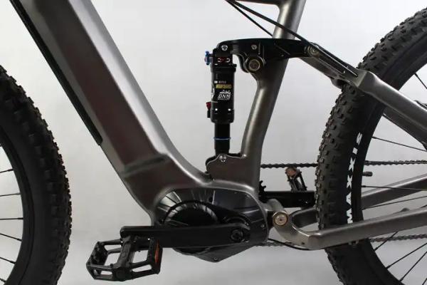 Full Suspension Electric Hybrid Bike 27.5 Inch 48V 500W Mid Drive Electric Mountain Bike