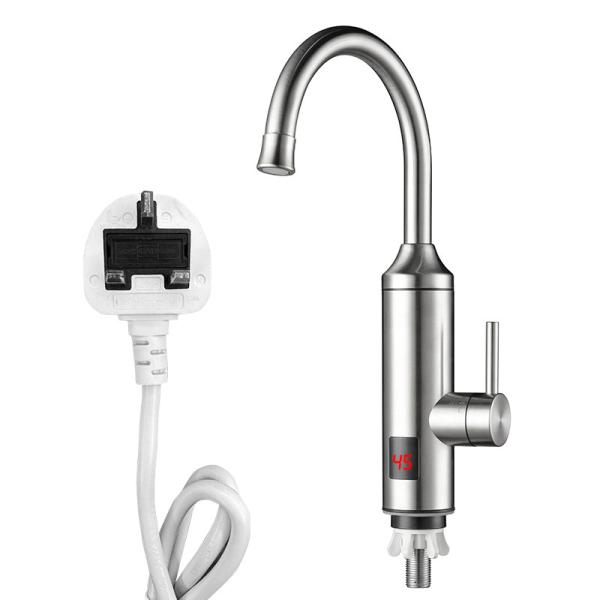 3300W Double Sealed Ceramic Valve Core Electric Heating Tap With 220-230V Voltage