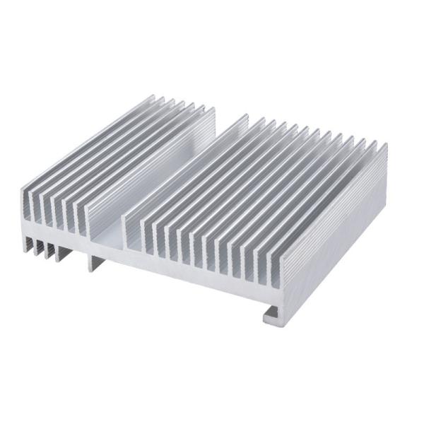 Анодируя естественные алюминиевые профили штранг-прессования Heatsink с подвергать механической обработке точности CNC