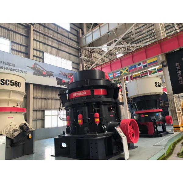 China Hot Sale Materials HPM 800 270-1100 T/h Multi-Cylinder Hydraulic Cone Crusher for Ore Mining