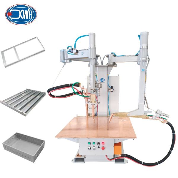 Home Appliance Housings Elevator Door Leaves Stainless Steel Fabrications Platform Spot Welding Machine for Aluminium