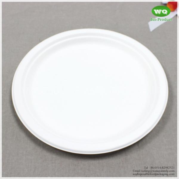 Biodegredable Sugarcane Australian Plate 6inch 7inch 9inch 10 Inch Beaded Charger Plate Perfect For Home,Party,Wedding,