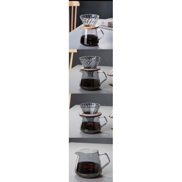 Customized Size Modern Temperature Resistant Coffee Dripper Stand Filter Paper Holder