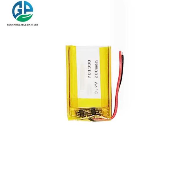 Small 3.7 Volt 701330 200mah Li Polymer Battery For Electronic Toy Handheld Disinfection Product Battery
