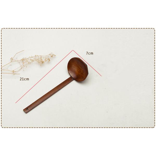 Korean Wooden Cooking Utensils Hot Pot Tortoise Shell Colander Strainer Spoon