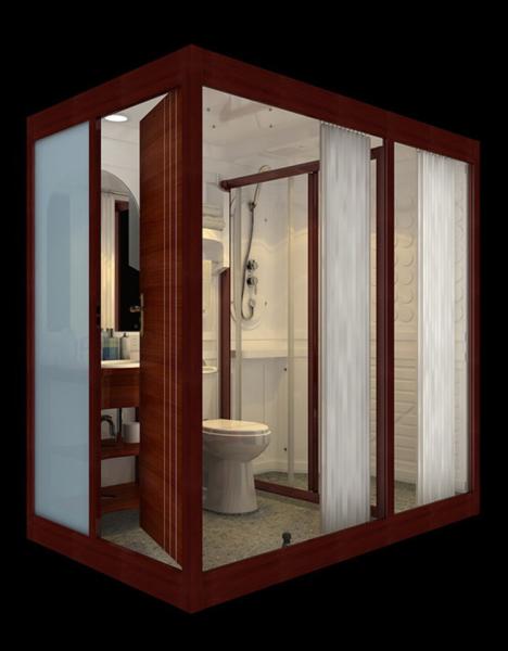 all in one bathroom units Prefab Bathroom integrated bathroom suit/unit/room/cabin/set