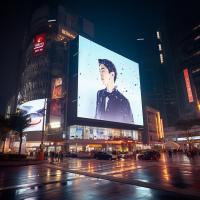 Écran publicitaire LED extérieur imperméable à l'eau personnalisé P3.91 Rapport de contraste élevé
