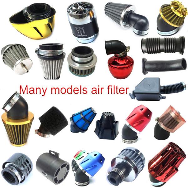 customs other motorcycle parts universal air filter 90° 45° 35mm 42mm 48mm available