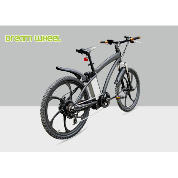 25km/H Electric Mountain Bicycle , Magnesium Alloy Electric Mountain Bikes For Men
