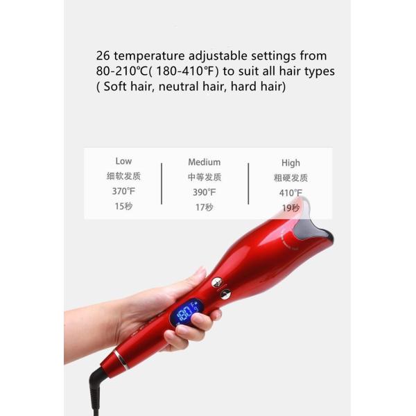 240V 60Hz 30 Min U Shape 25W Ceramic Rotating Curler