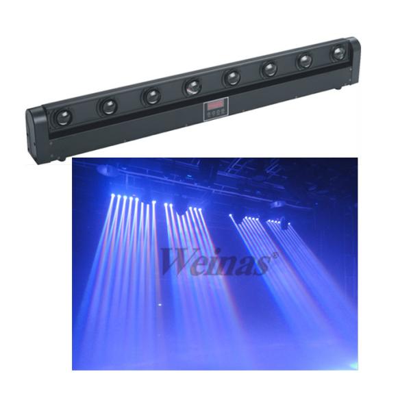 8pcs 10W RGBW 8 Pixels 4in1 Led Beam / 8 Eyes Bar Moving Light Stage LED Moving Head Light Night Events