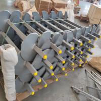 Utility Power Structure Foundation Square Solid Helical Anchor