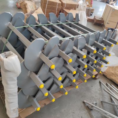 Utility Power Structure Foundation Square Solid Helical Anchor