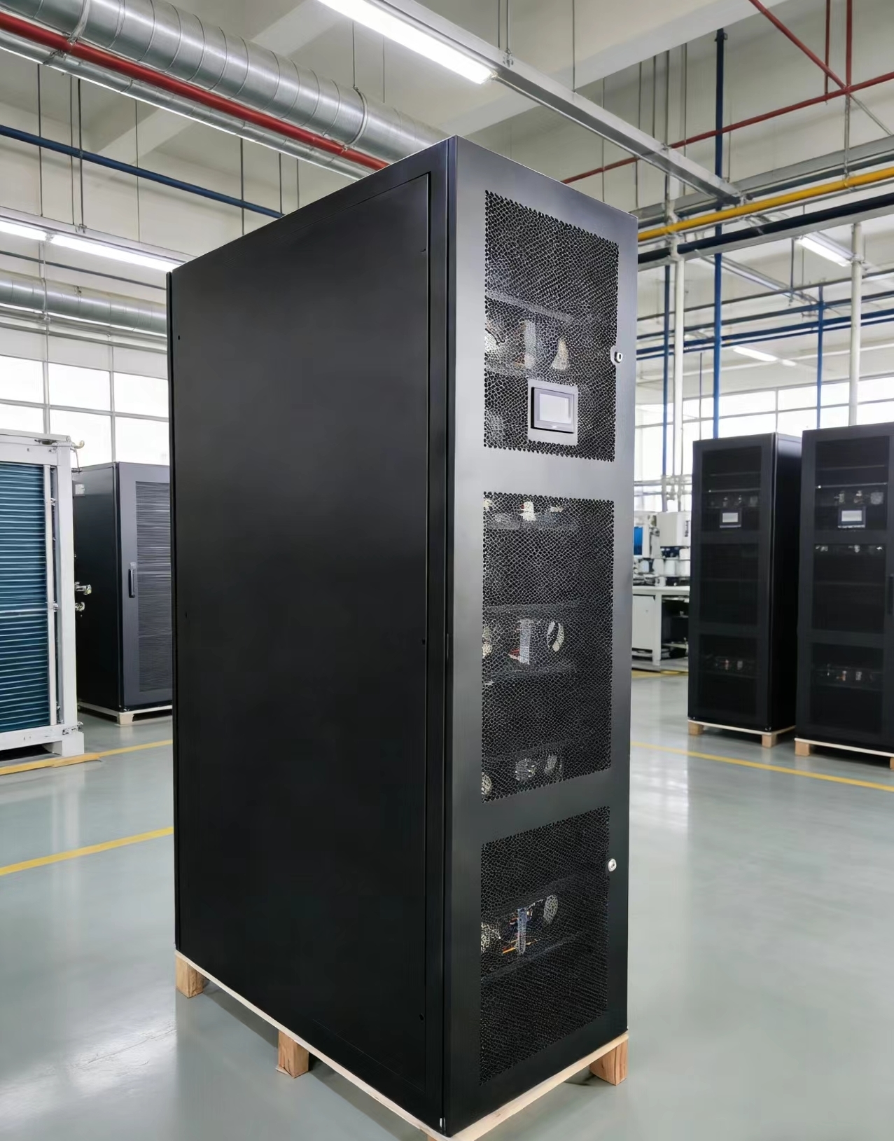 38.2kW High Power In‑Row Precision Air Conditioner, Hot Aisle Containment CRAC Cooler for High‑Density Server Cluster