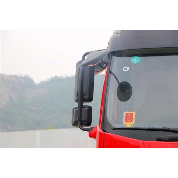 Large Capacity 8x4 FAW Diesel Fuel Storage Tank Truck Euro III Red Color