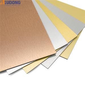 Secure Packaging Anodized Brushed ACP/ACM 4mm, Heat Insulation & Fireproof for Container House Fast Shipment