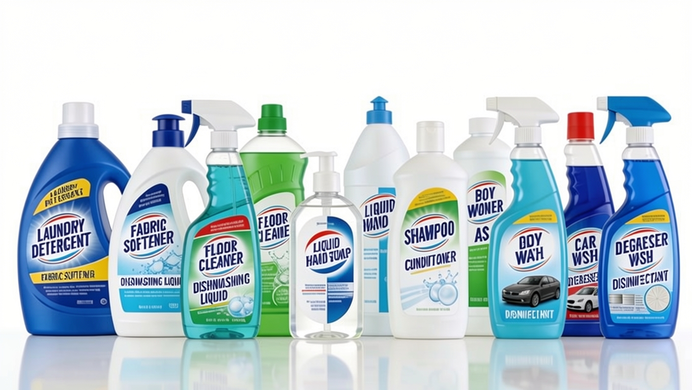 High-Efficiency Homogenizing Detergent Line for Liquid Detergent Industry