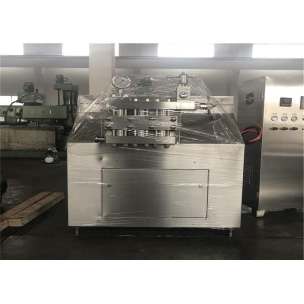 5000L Two Stage Homogenizer , Four Plunger High Pressure Homogeniser For Milk