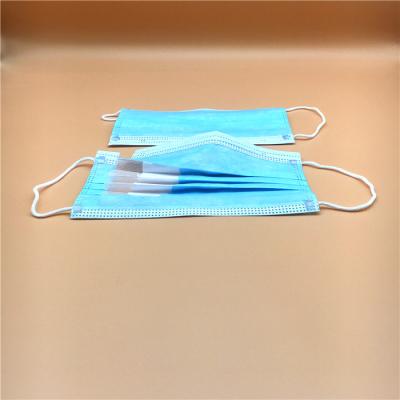 Dustproof 3 Ply Disposable Face Mask Preventing Coronavirus Ce Approved