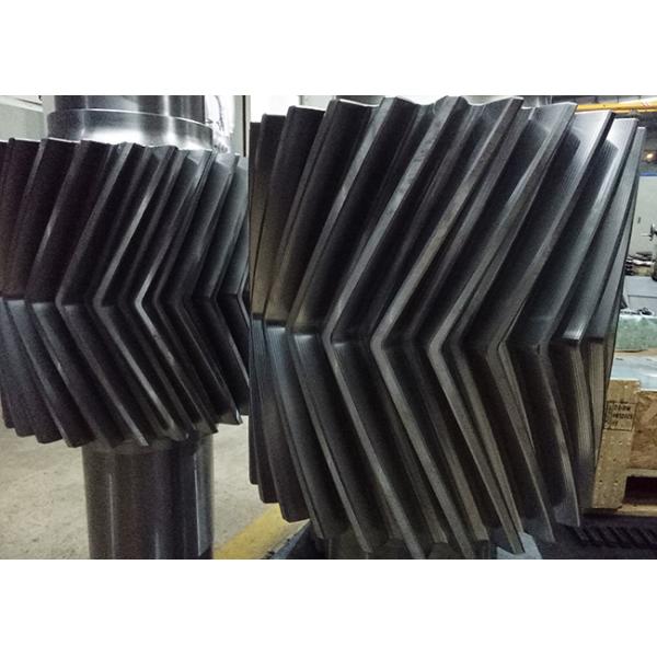 Alloy Steel Double Crossed Helical Gear Shaft For Heavy Duty Machinery
