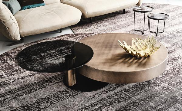 Elegance And Contemporary Style Coffee Table Set