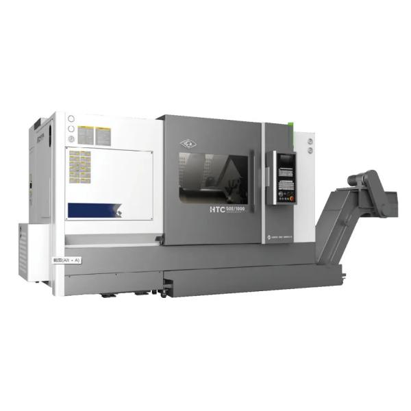 SMTCL CNC Torno HTC50B 3 eixos CNC Torno inclinado Cama inclinada Cama CNC Torno para Metal