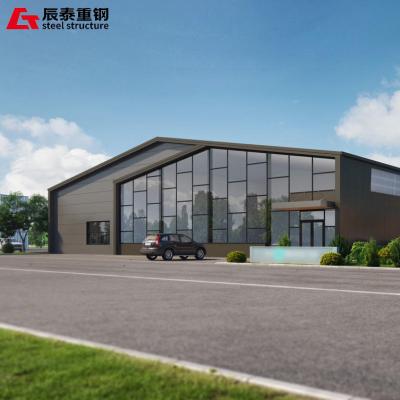 Prefab Real Estate Steel Structure Frame Workshop Construction