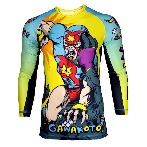 Durable 220gsm Fabric Weight breathable rash guard Compression Wear for Martial Arts