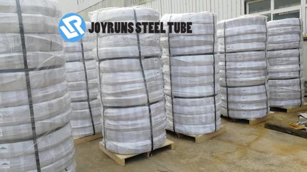 4*0.5MM Steel Bundy Tube ASTM A254 DC 04   Low Carbon Bundy Coil Tube
