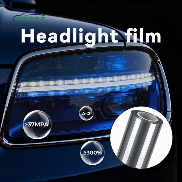 Self Healling TPU Auto PPF Film 1.52X15m Headlight PPF Paint Protection Film Anti-scratch Headlamp Film